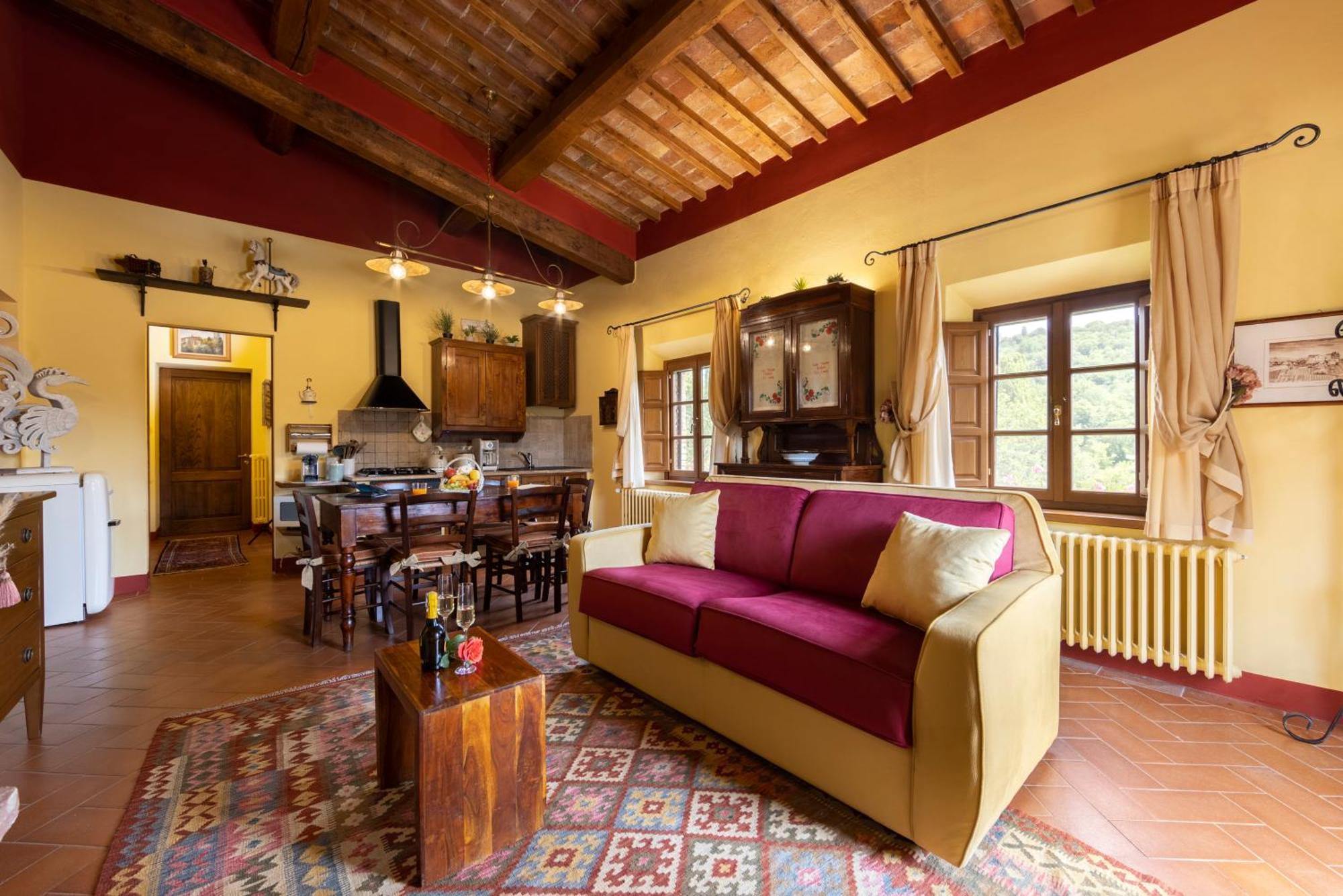 Podere La Casina Country Chic Rigomagno Exteriör bild