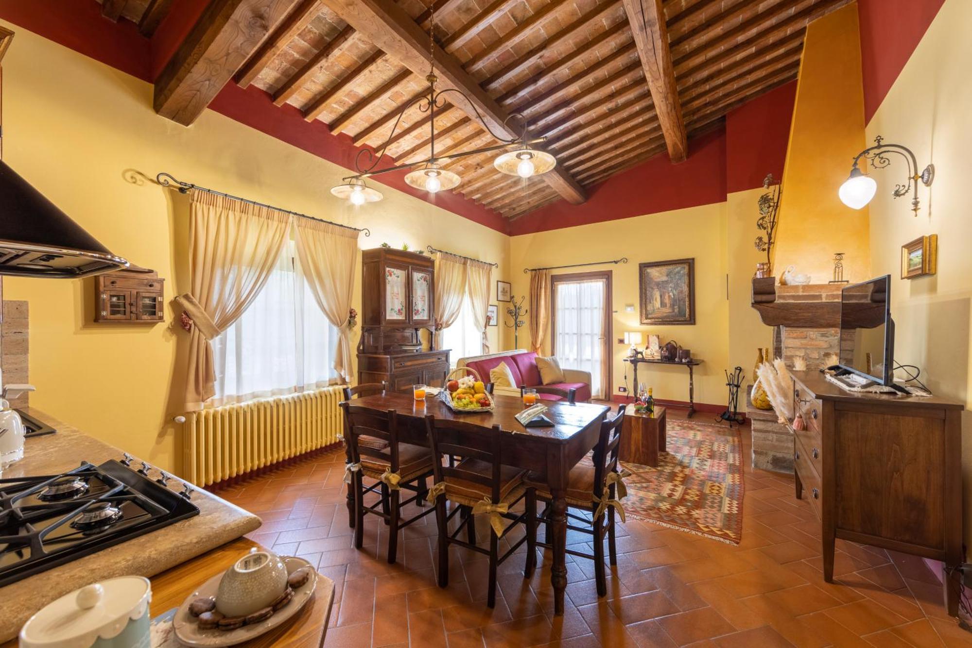 Podere La Casina Country Chic Rigomagno Exteriör bild