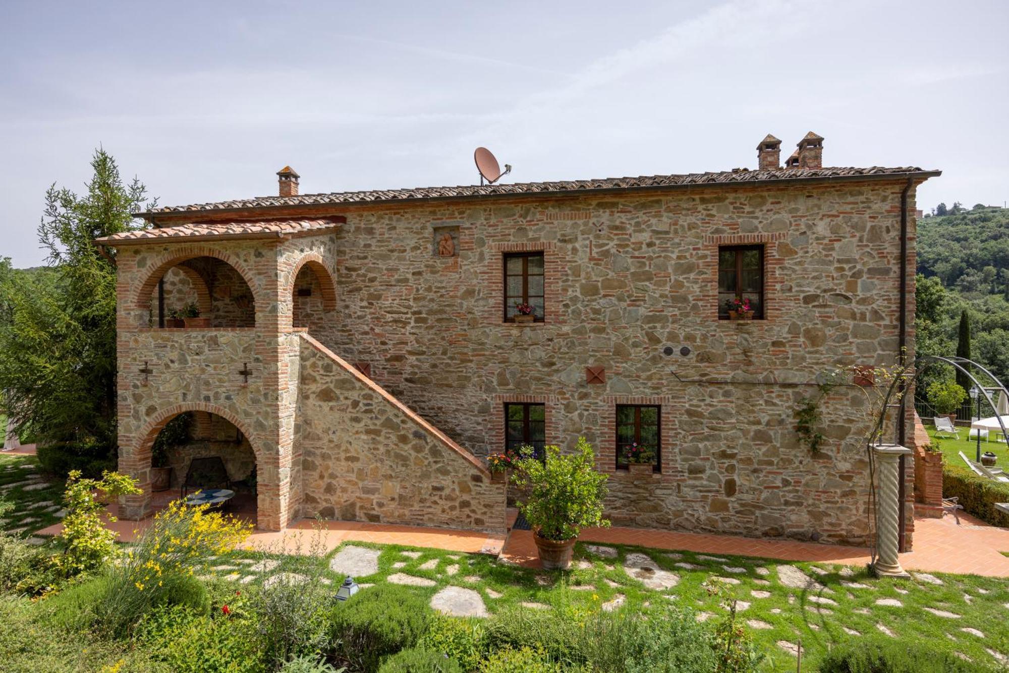 Podere La Casina Country Chic Rigomagno Exteriör bild